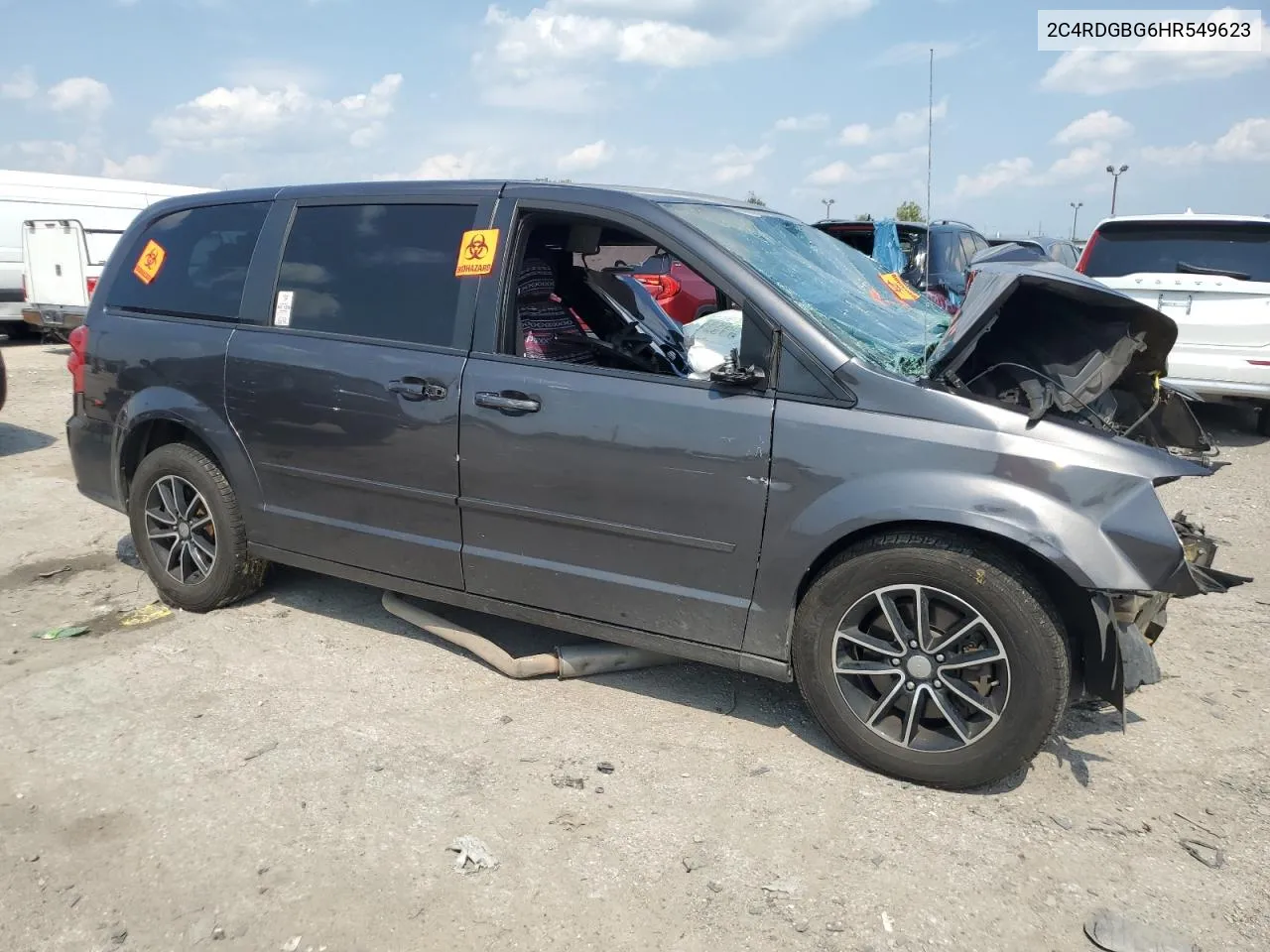 2017 Dodge Grand Caravan Se VIN: 2C4RDGBG6HR549623 Lot: 66240984