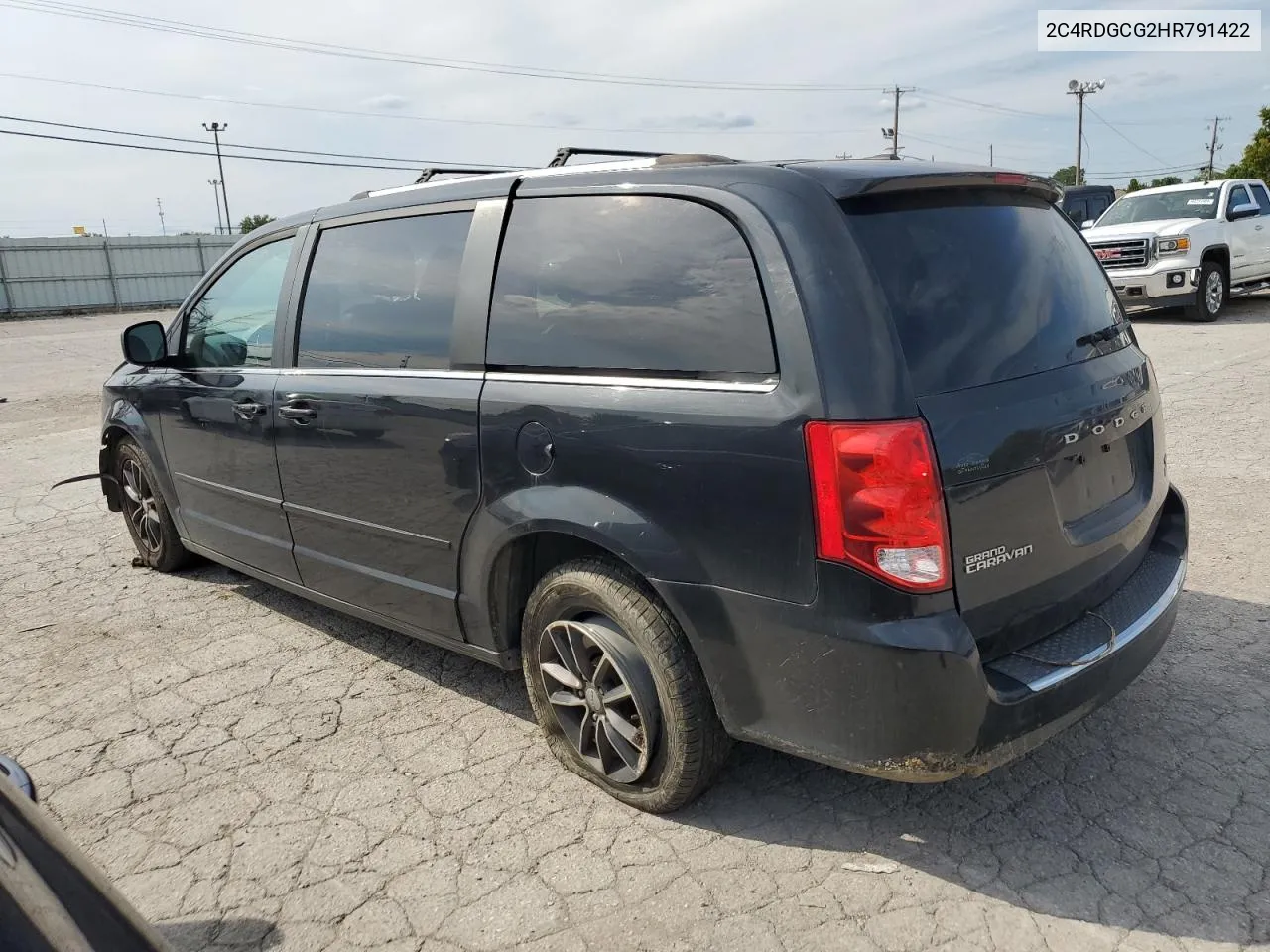 2C4RDGCG2HR791422 2017 Dodge Grand Caravan Sxt