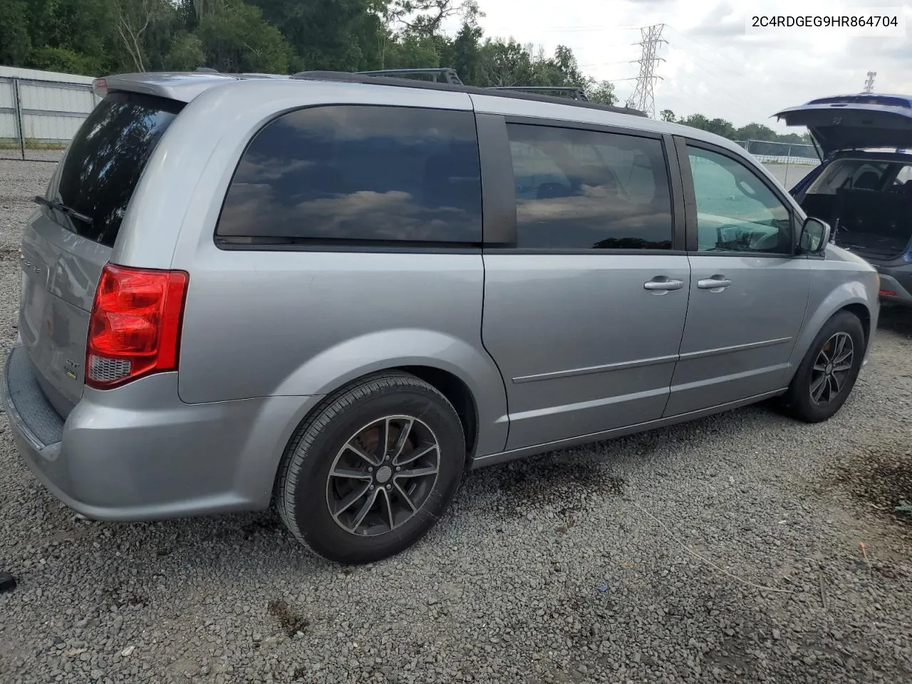 2017 Dodge Grand Caravan Gt VIN: 2C4RDGEG9HR864704 Lot: 66606424