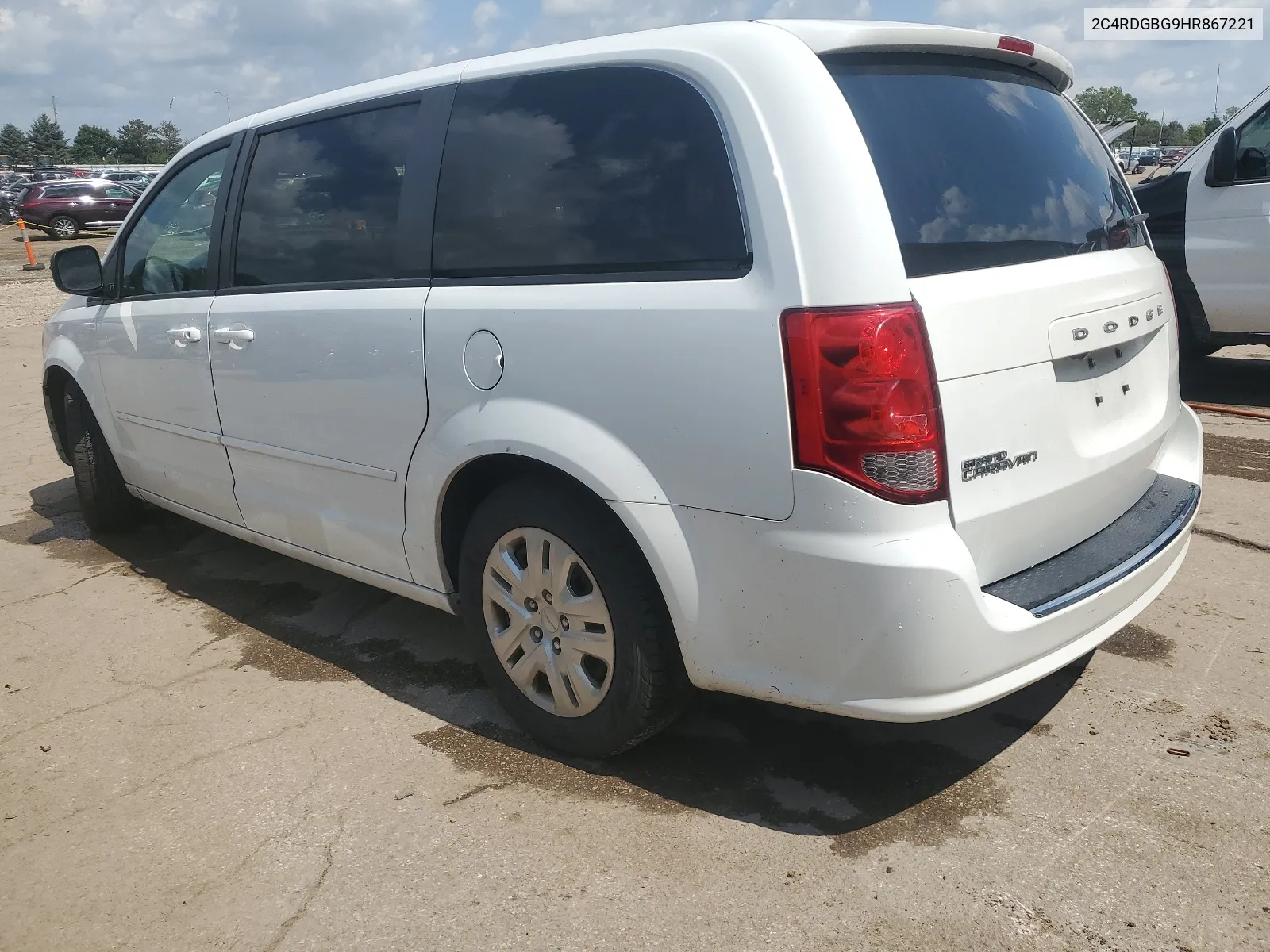 2C4RDGBG9HR867221 2017 Dodge Grand Caravan Se