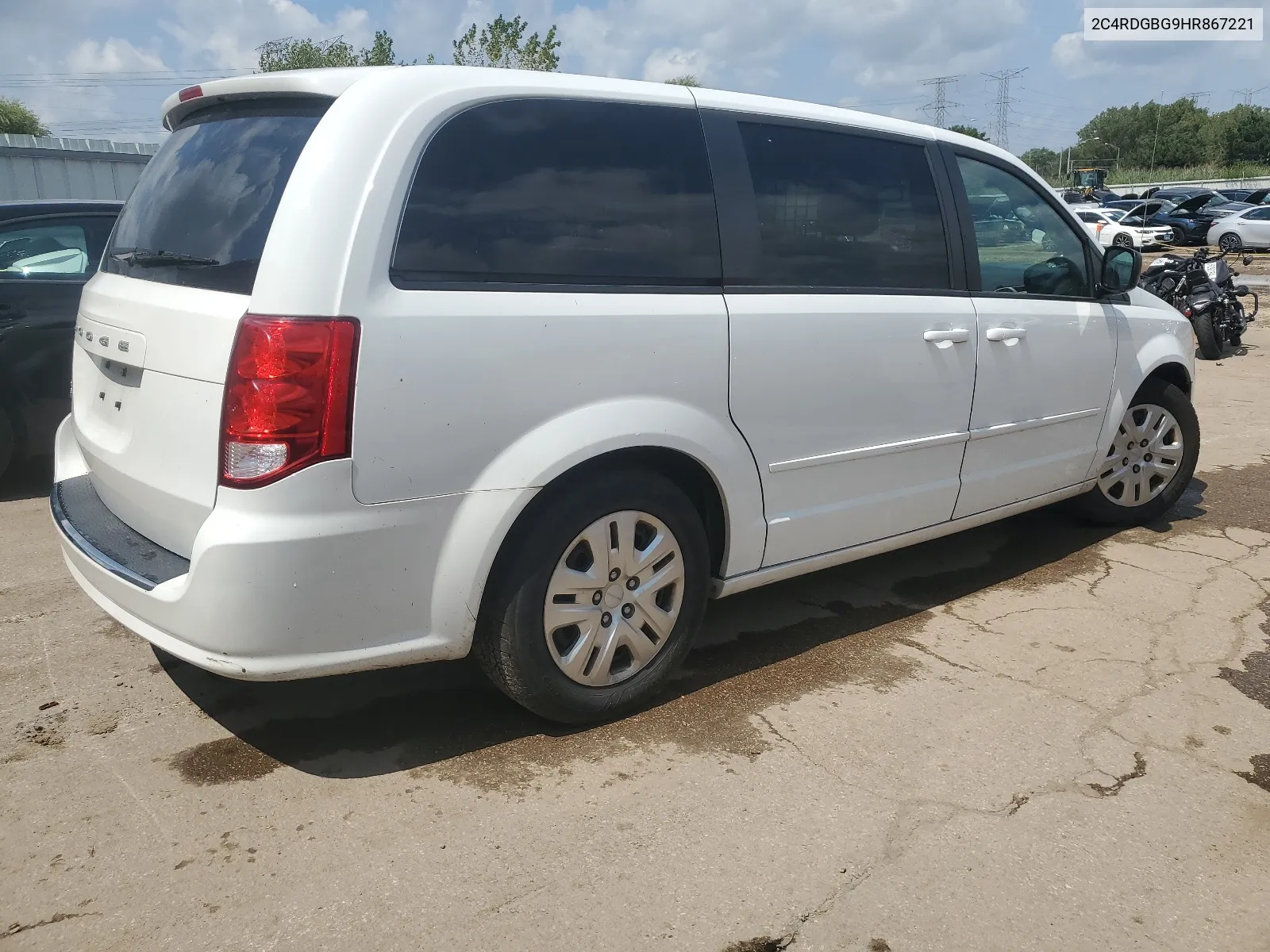 2C4RDGBG9HR867221 2017 Dodge Grand Caravan Se