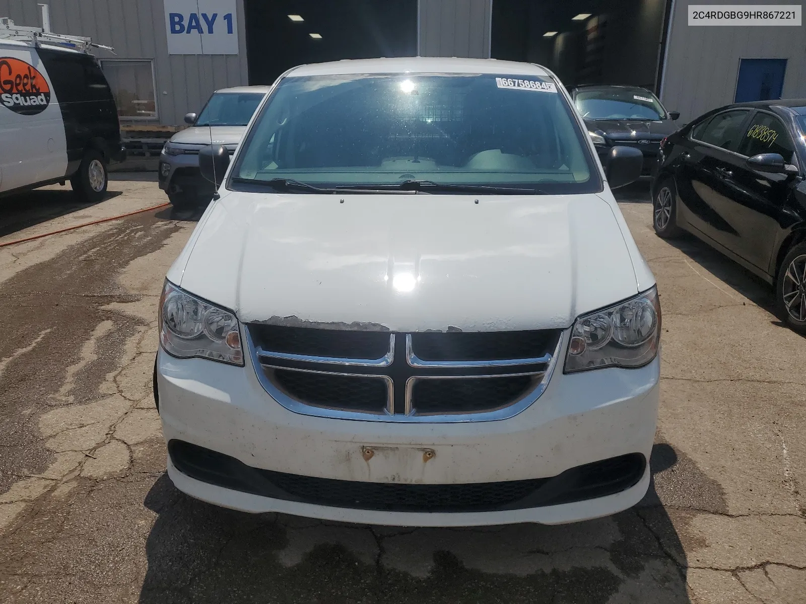 2C4RDGBG9HR867221 2017 Dodge Grand Caravan Se