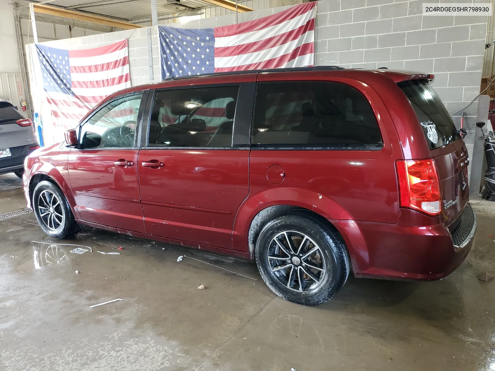 2017 Dodge Grand Caravan Gt VIN: 2C4RDGEG5HR798930 Lot: 66774034