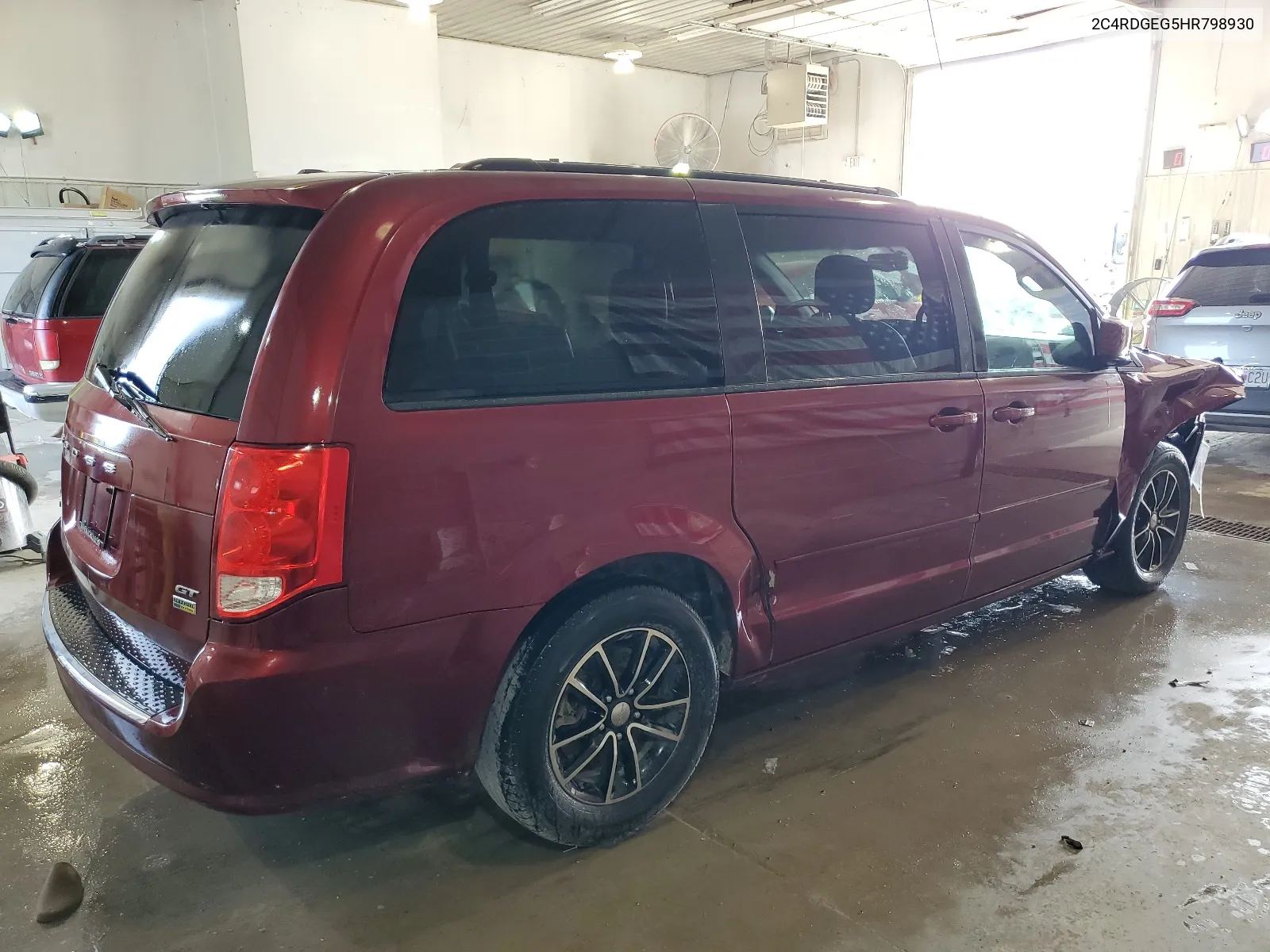 2C4RDGEG5HR798930 2017 Dodge Grand Caravan Gt