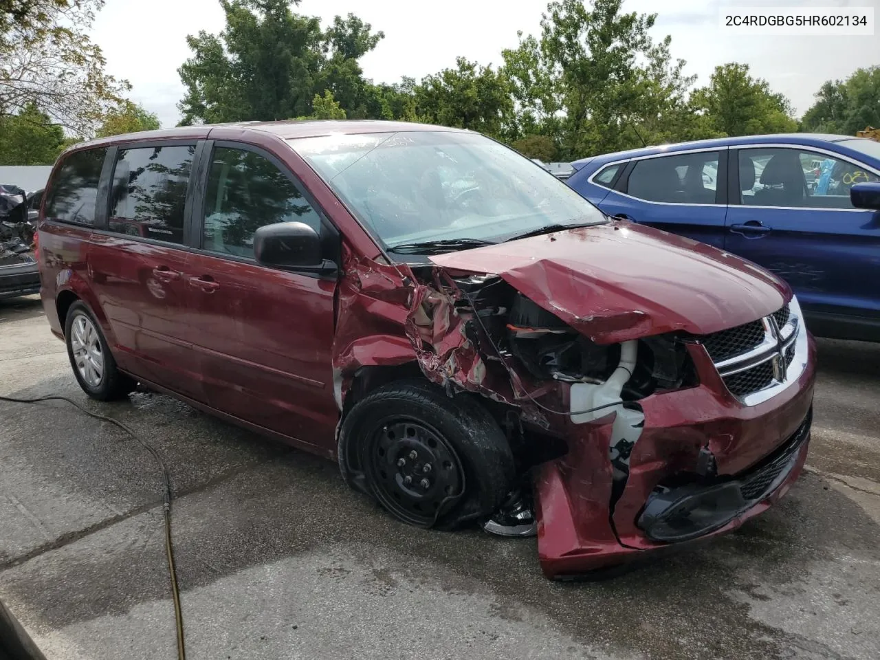 2C4RDGBG5HR602134 2017 Dodge Grand Caravan Se