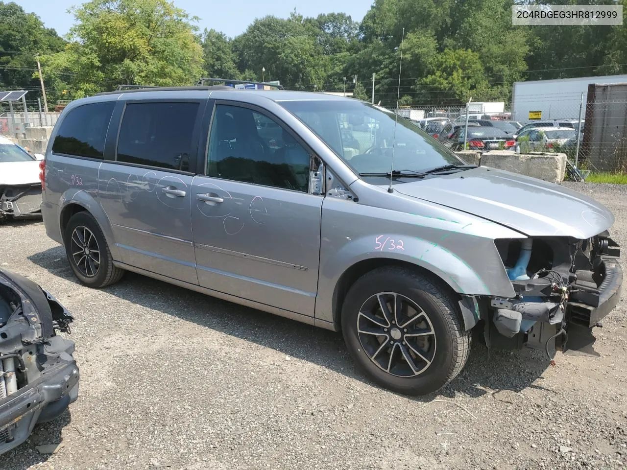 2C4RDGEG3HR812999 2017 Dodge Grand Caravan Gt