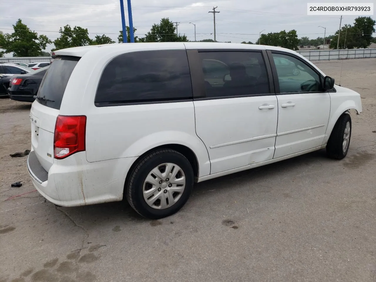 2017 Dodge Grand Caravan Se VIN: 2C4RDGBGXHR793923 Lot: 67158934