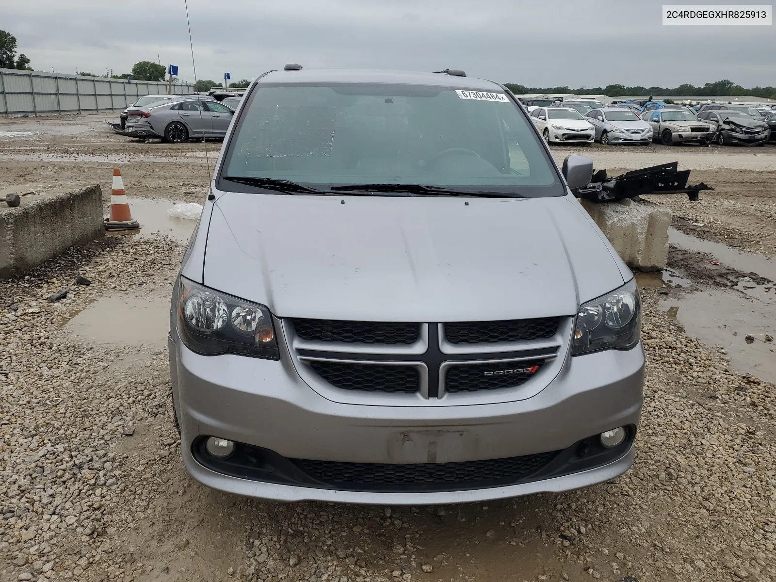 2017 Dodge Grand Caravan Gt VIN: 2C4RDGEGXHR825913 Lot: 67304484