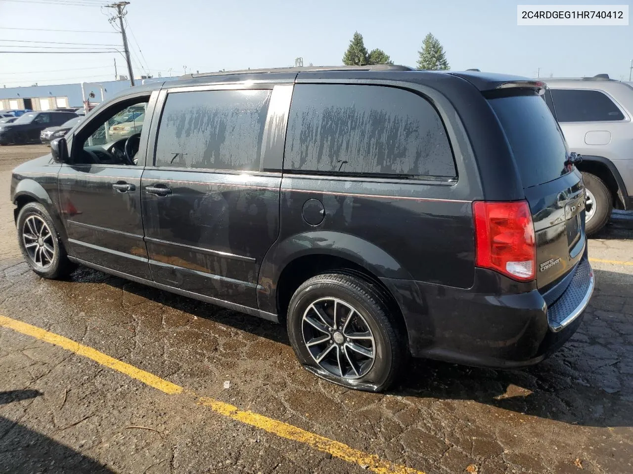 2C4RDGEG1HR740412 2017 Dodge Grand Caravan Gt