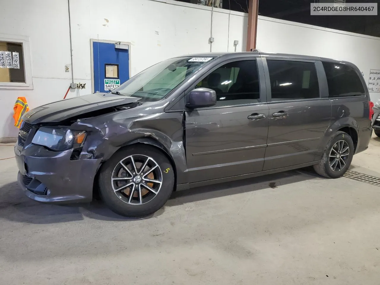 2017 Dodge Grand Caravan Gt VIN: 2C4RDGEG8HR640467 Lot: 68415704