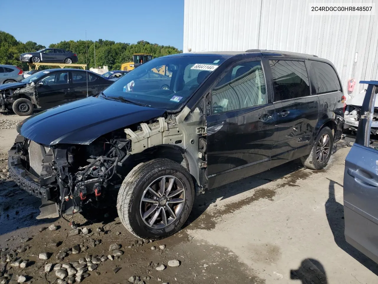 2017 Dodge Grand Caravan Sxt VIN: 2C4RDGCG0HR848507 Lot: 68441144