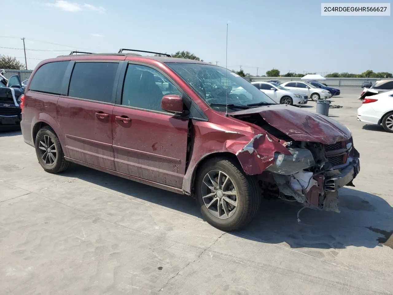 2C4RDGEG6HR566627 2017 Dodge Grand Caravan Gt