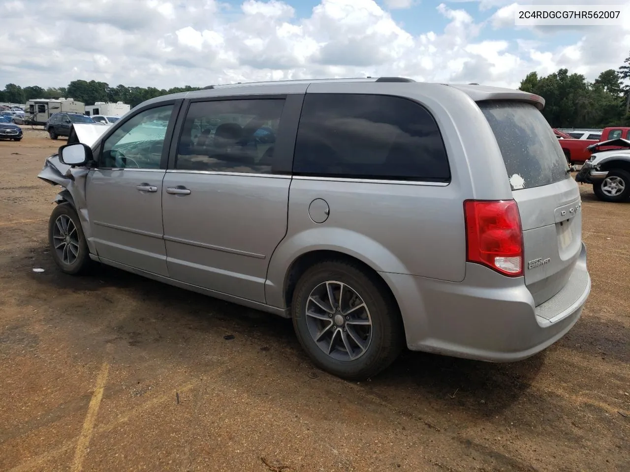 2017 Dodge Grand Caravan Sxt VIN: 2C4RDGCG7HR562007 Lot: 69054504