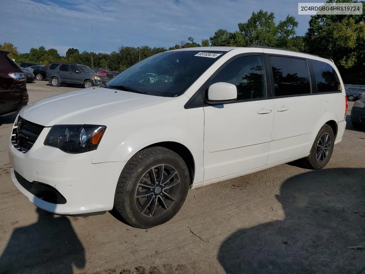 2017 Dodge Grand Caravan Se VIN: 2C4RDGBG4HR819724 Lot: 69183474