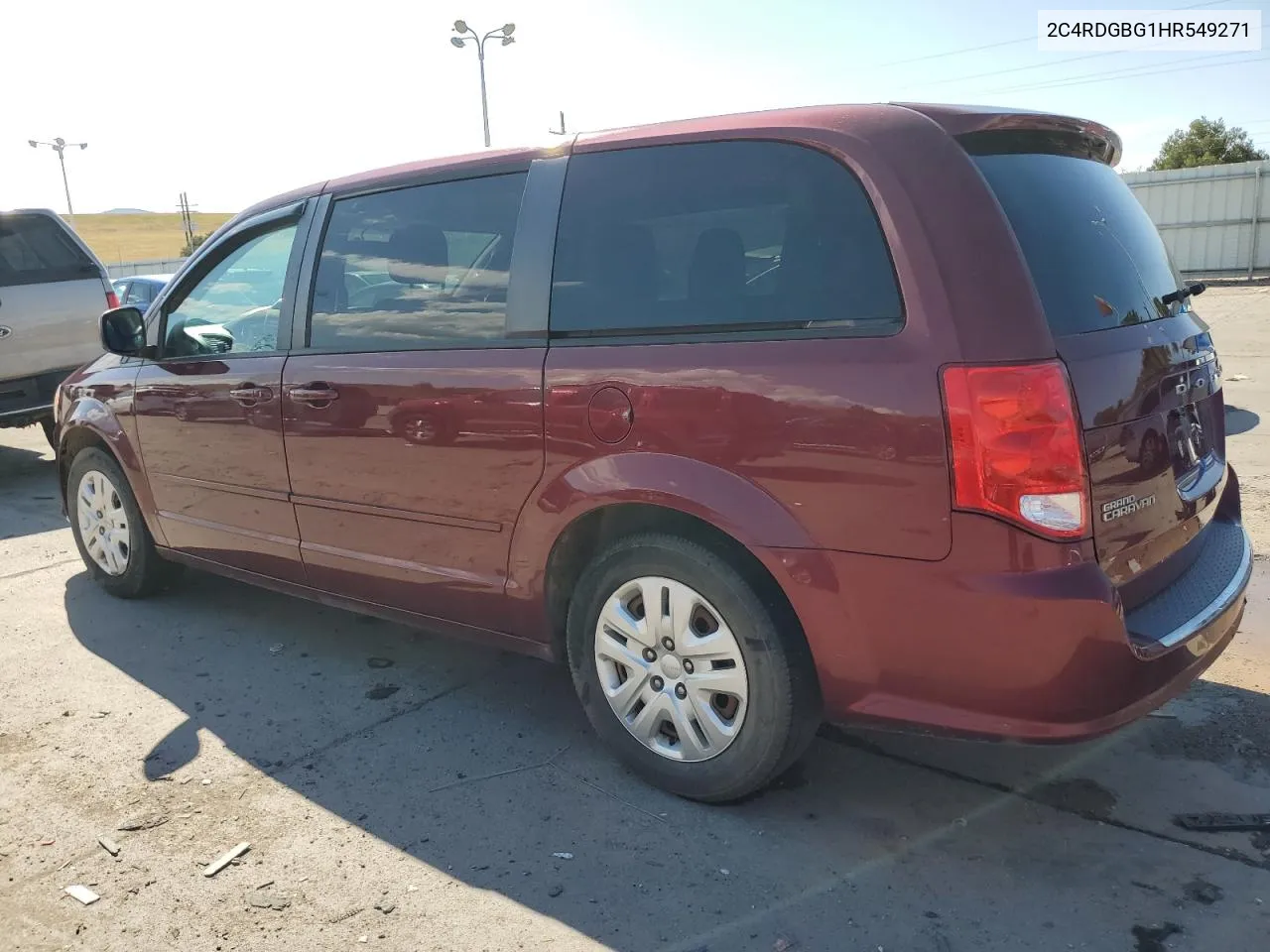 2C4RDGBG1HR549271 2017 Dodge Grand Caravan Se