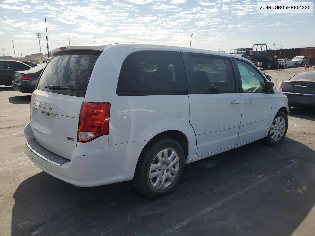 2017 Dodge Grand Caravan Se VIN: 2C4RDGBG5HR864235 Lot: 69506004