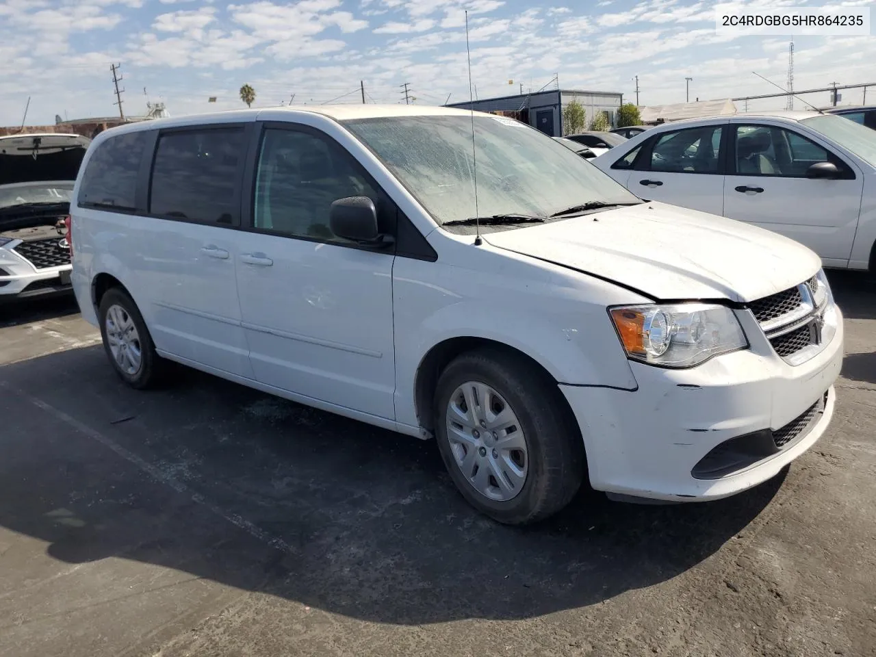 2017 Dodge Grand Caravan Se VIN: 2C4RDGBG5HR864235 Lot: 69506004