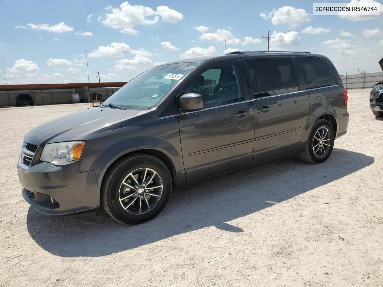 2017 Dodge Grand Caravan Sxt VIN: 2C4RDGCG5HR546744 Lot: 69513914