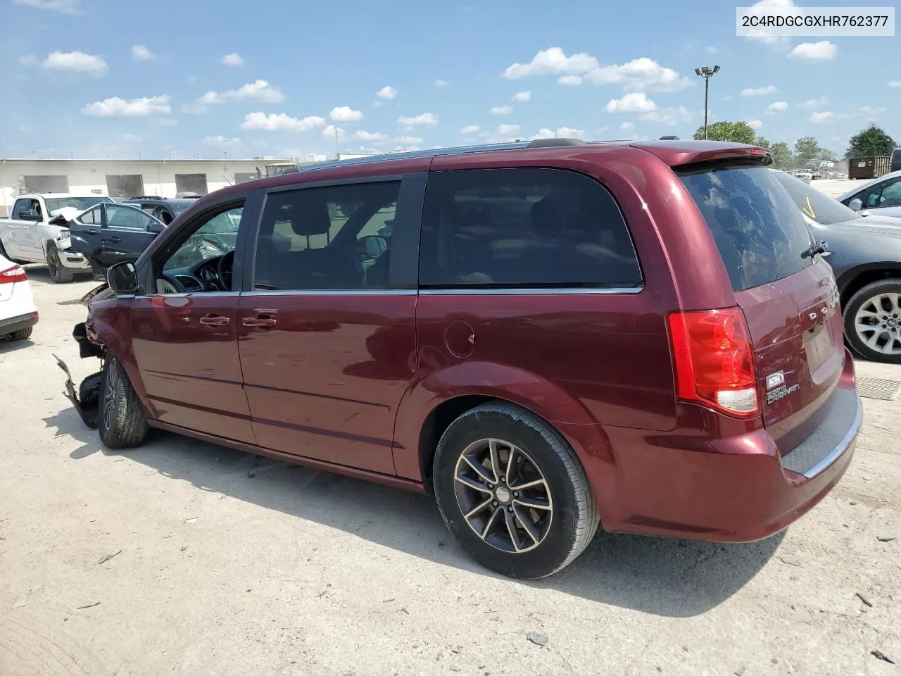 2017 Dodge Grand Caravan Sxt VIN: 2C4RDGCGXHR762377 Lot: 69559464