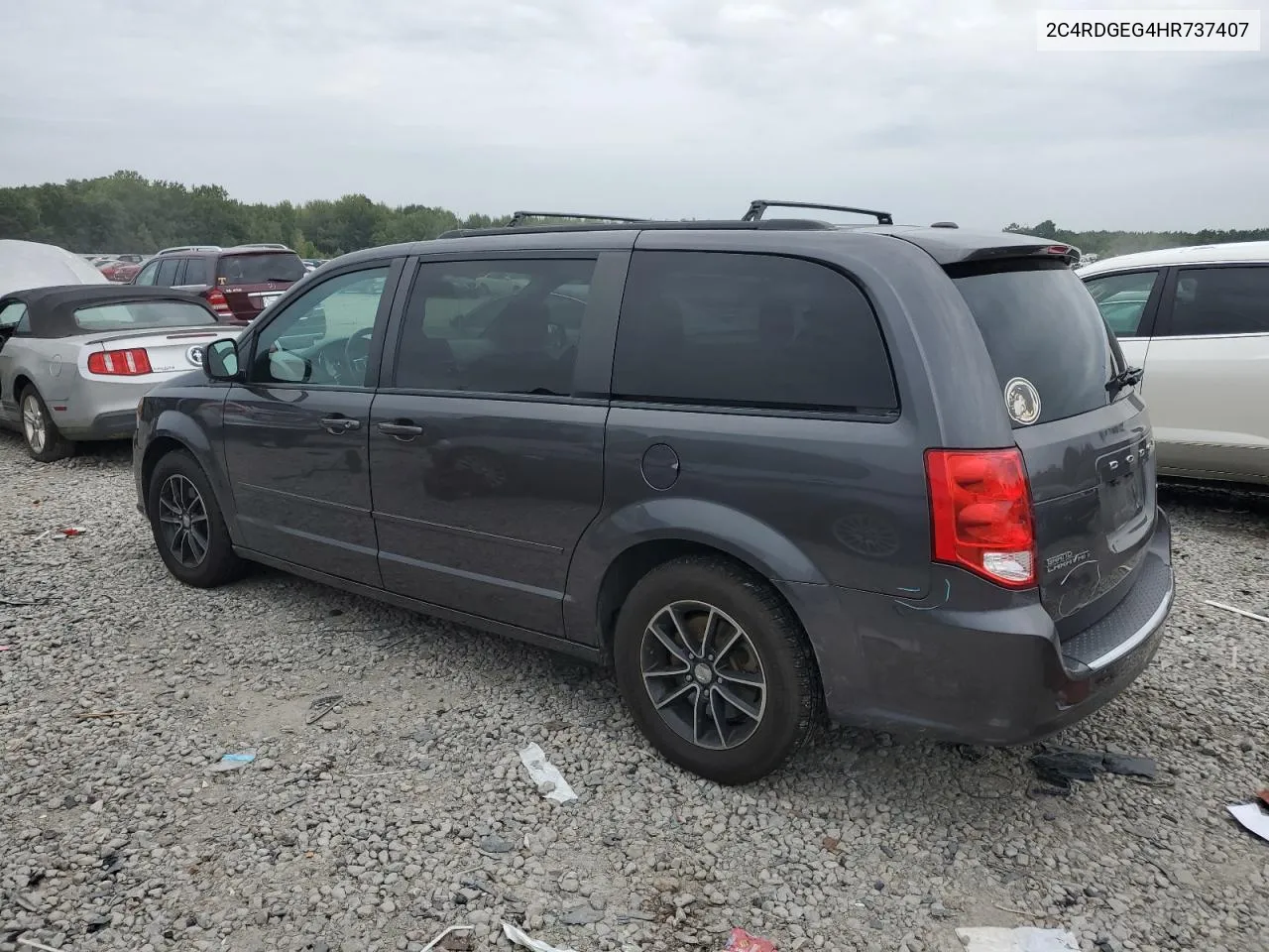 2017 Dodge Grand Caravan Gt VIN: 2C4RDGEG4HR737407 Lot: 69647044