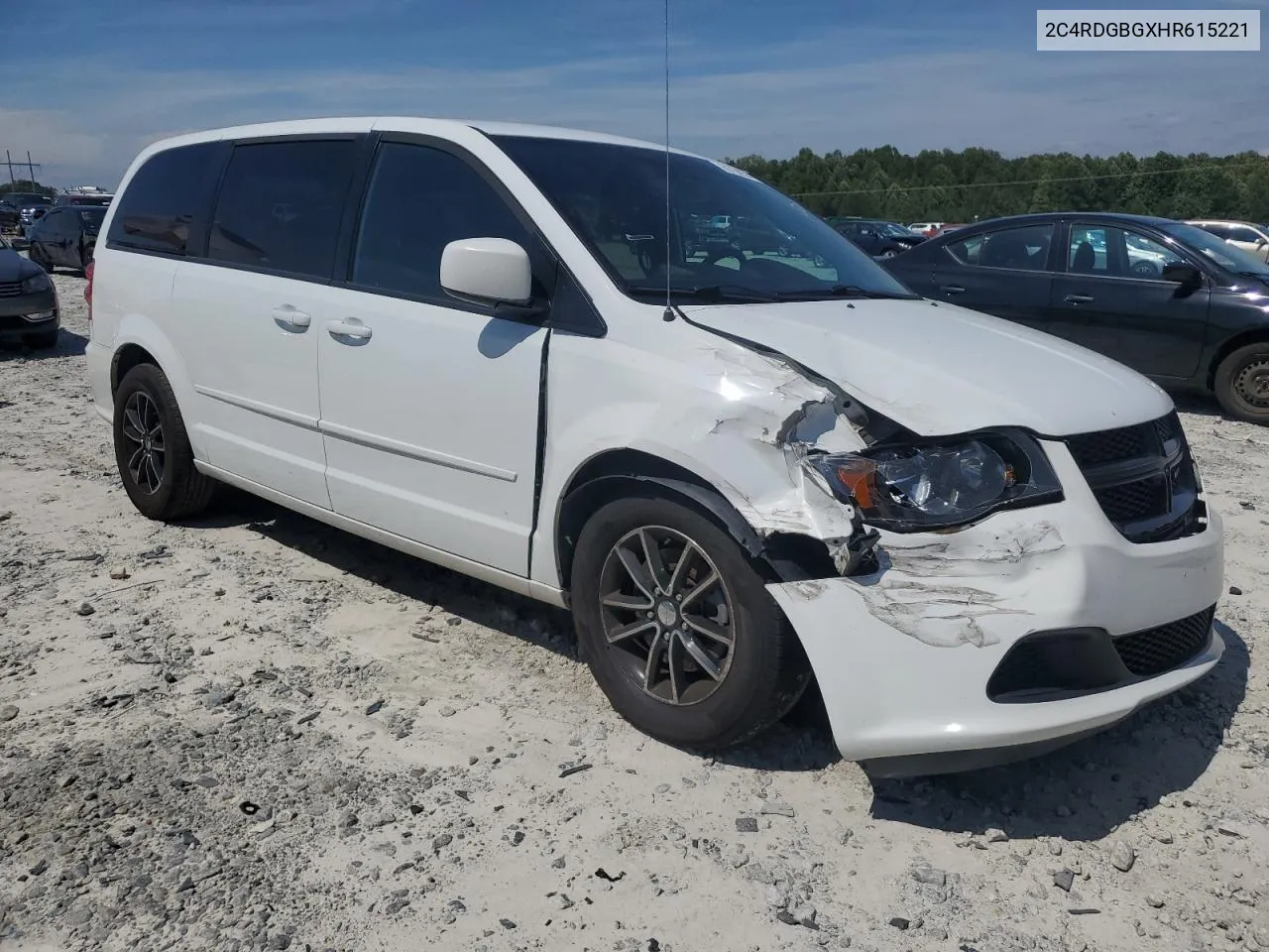 2017 Dodge Grand Caravan Se VIN: 2C4RDGBGXHR615221 Lot: 69755934