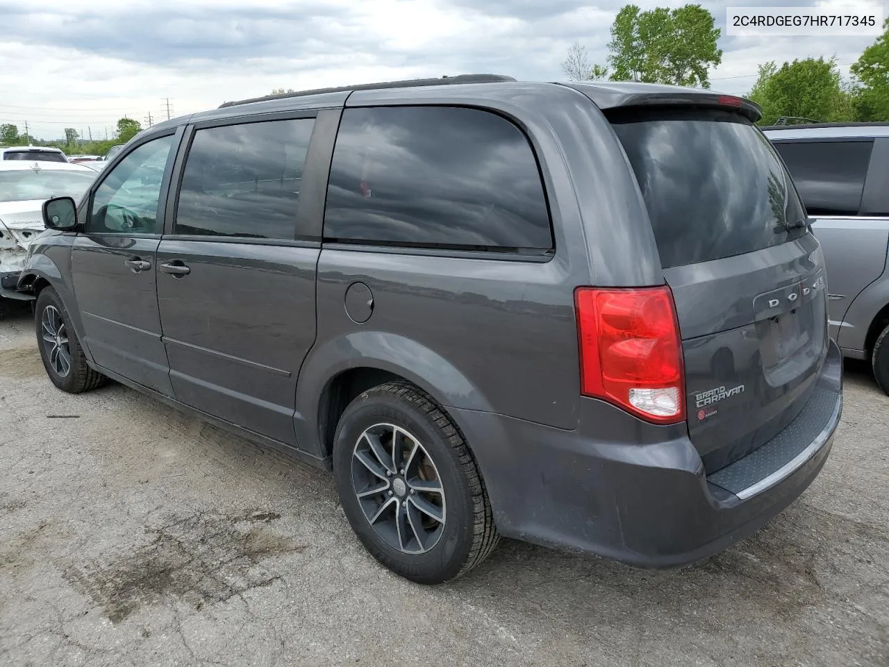 2017 Dodge Grand Caravan Gt VIN: 2C4RDGEG7HR717345 Lot: 69884154