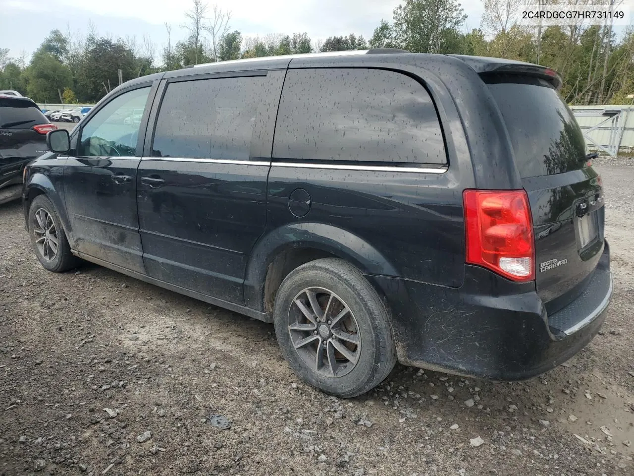 2017 Dodge Grand Caravan Sxt VIN: 2C4RDGCG7HR731149 Lot: 69985954