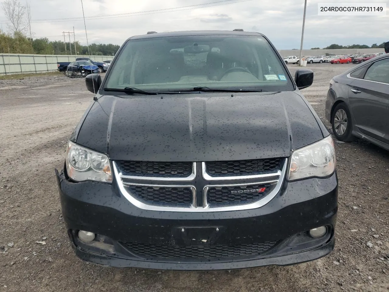 2017 Dodge Grand Caravan Sxt VIN: 2C4RDGCG7HR731149 Lot: 69985954