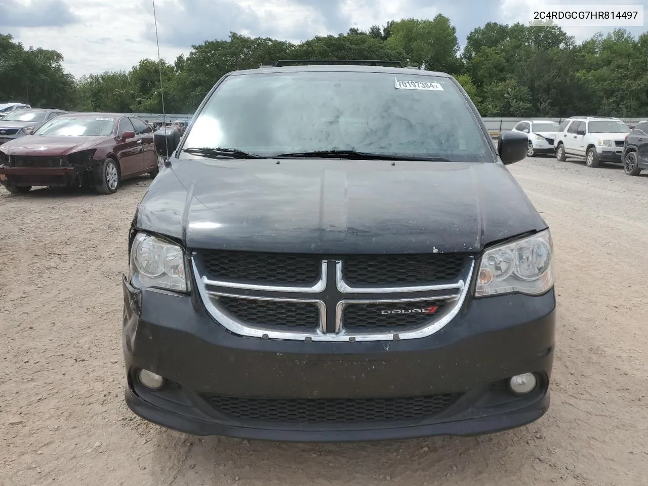 2017 Dodge Grand Caravan Sxt VIN: 2C4RDGCG7HR814497 Lot: 70197384