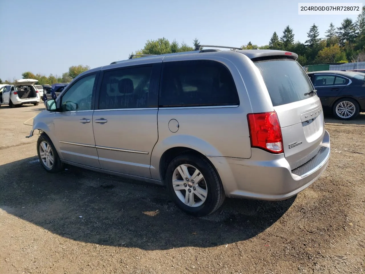 2017 Dodge Grand Caravan Crew VIN: 2C4RDGDG7HR728072 Lot: 70288394