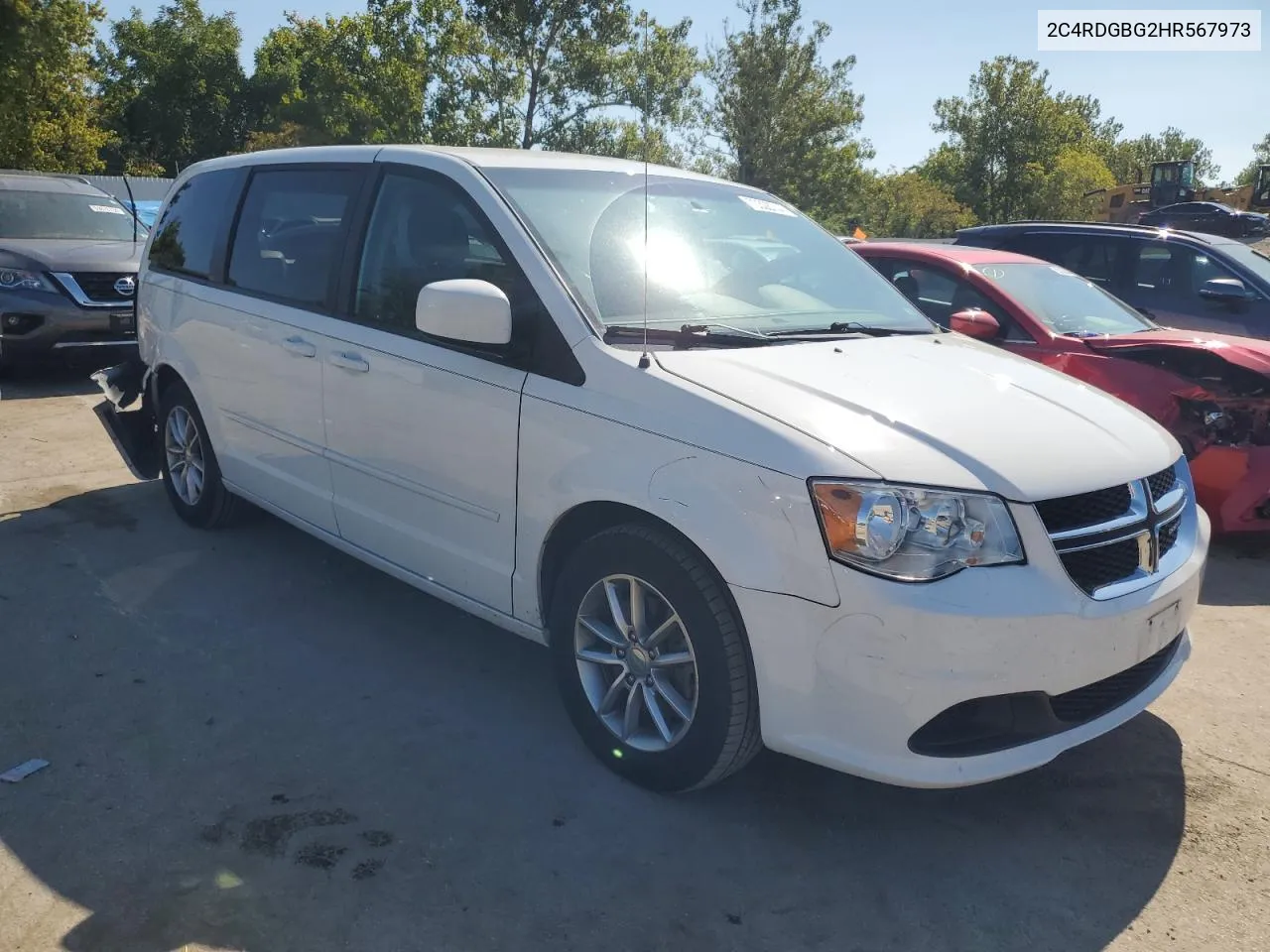 2017 Dodge Grand Caravan Se VIN: 2C4RDGBG2HR567973 Lot: 70328744