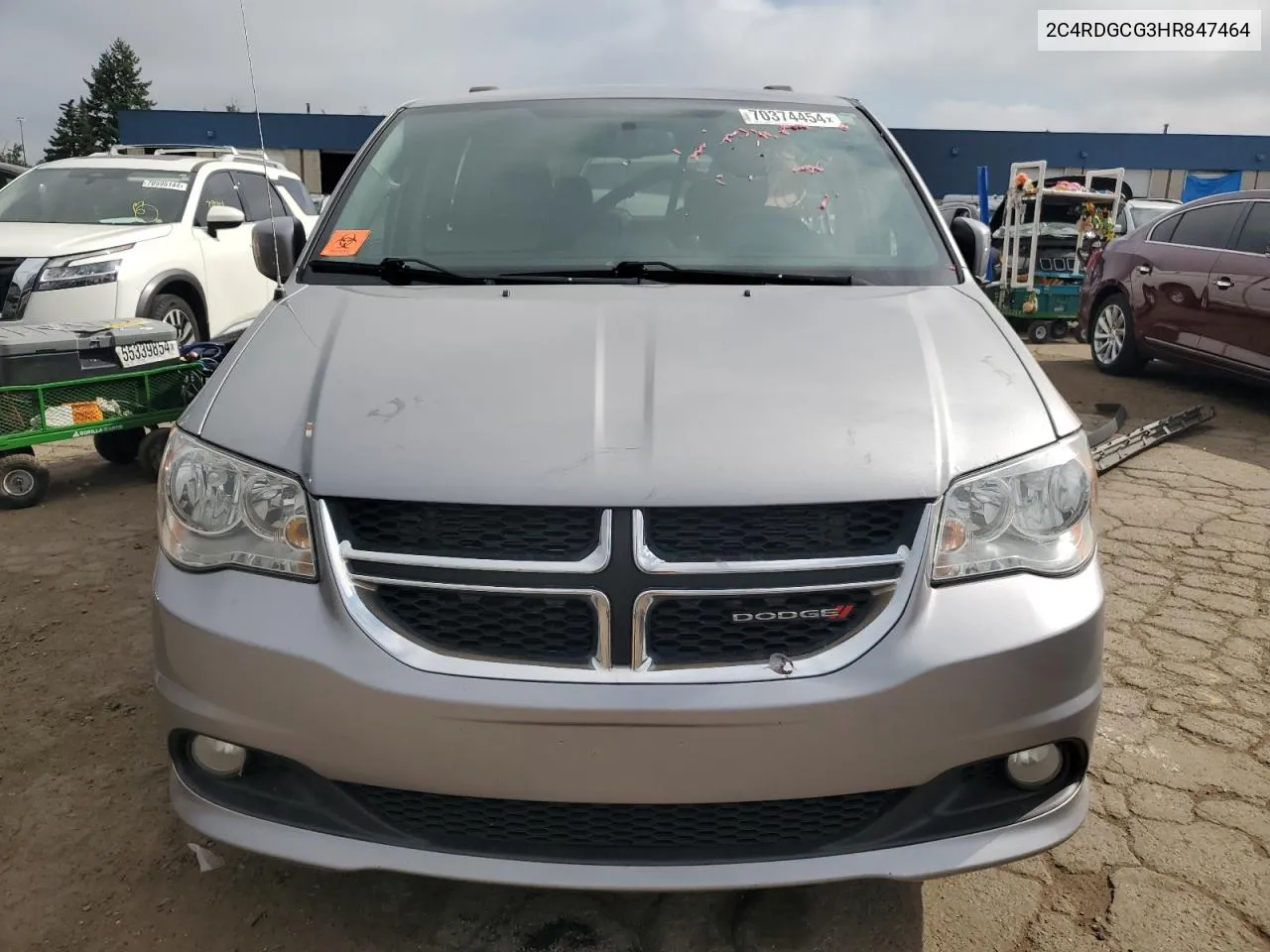 2C4RDGCG3HR847464 2017 Dodge Grand Caravan Sxt