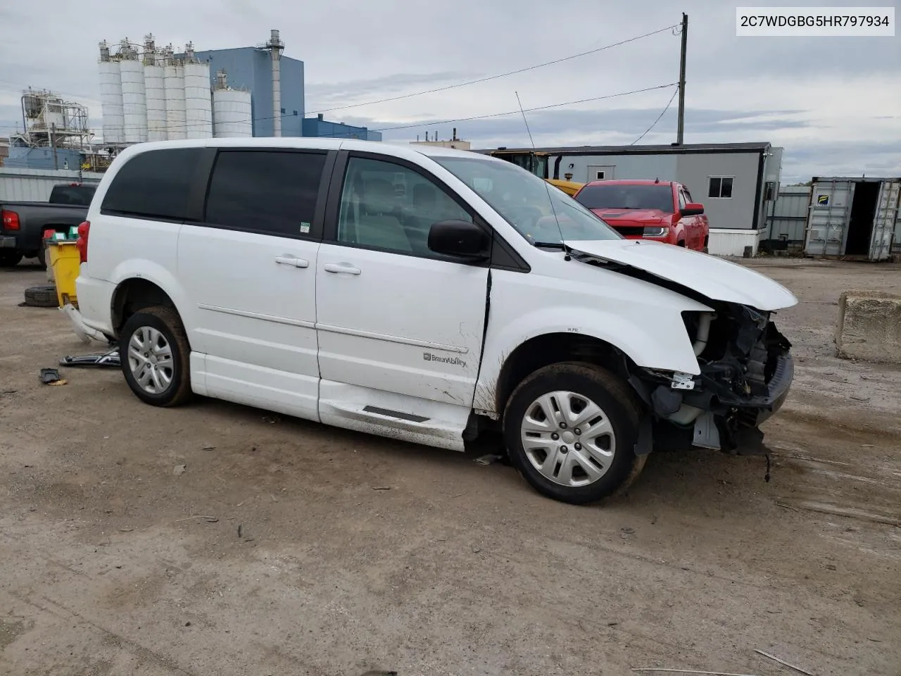 2C7WDGBG5HR797934 2017 Dodge Grand Caravan Se