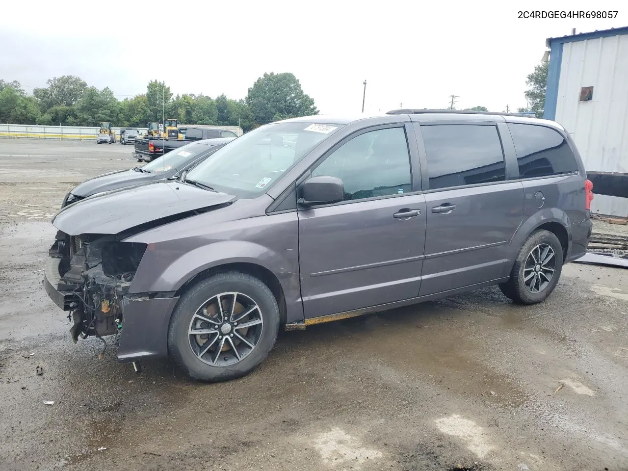 2017 Dodge Grand Caravan Gt VIN: 2C4RDGEG4HR698057 Lot: 70791304