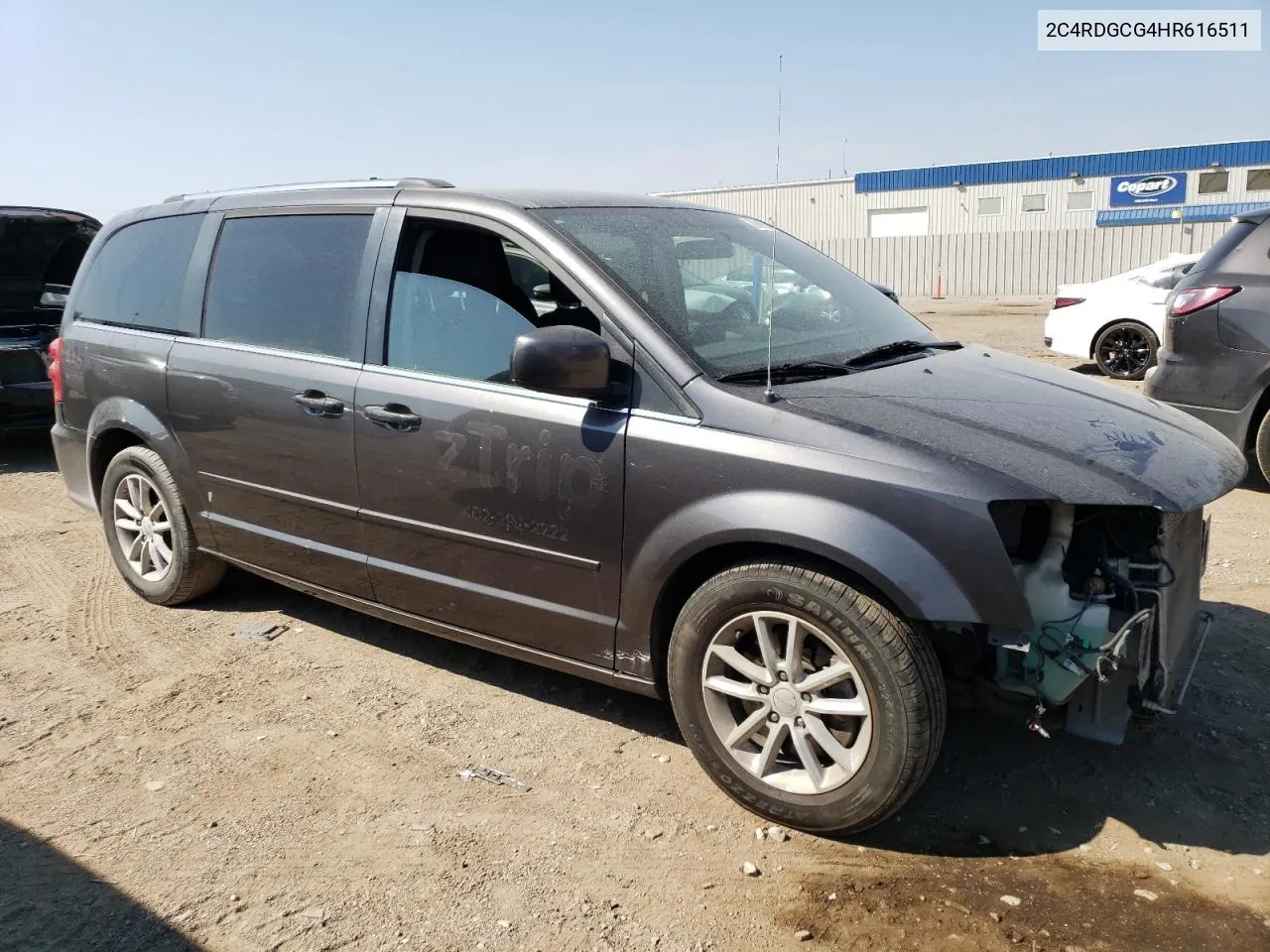 2C4RDGCG4HR616511 2017 Dodge Grand Caravan Sxt