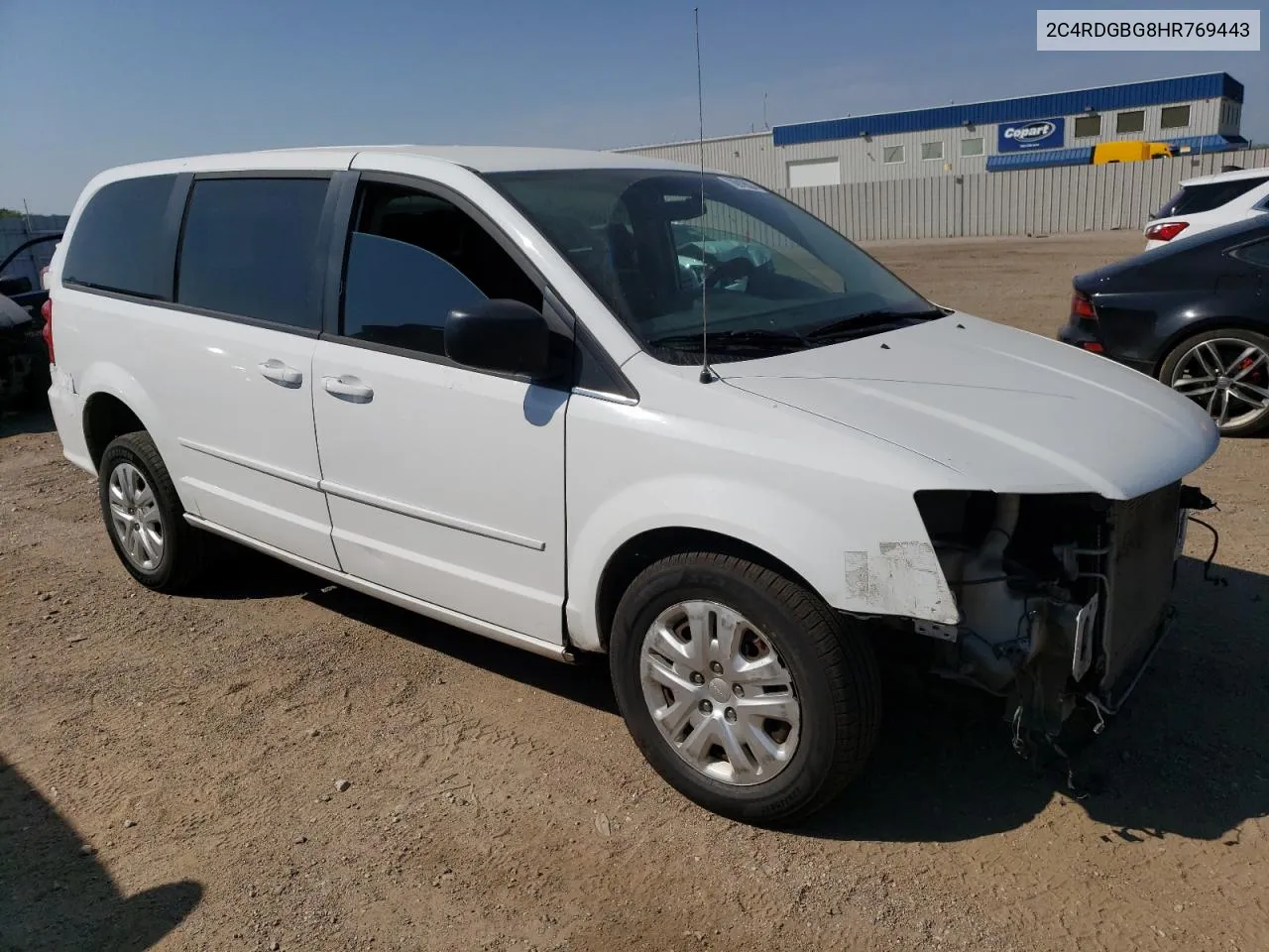 2017 Dodge Grand Caravan Se VIN: 2C4RDGBG8HR769443 Lot: 70919824