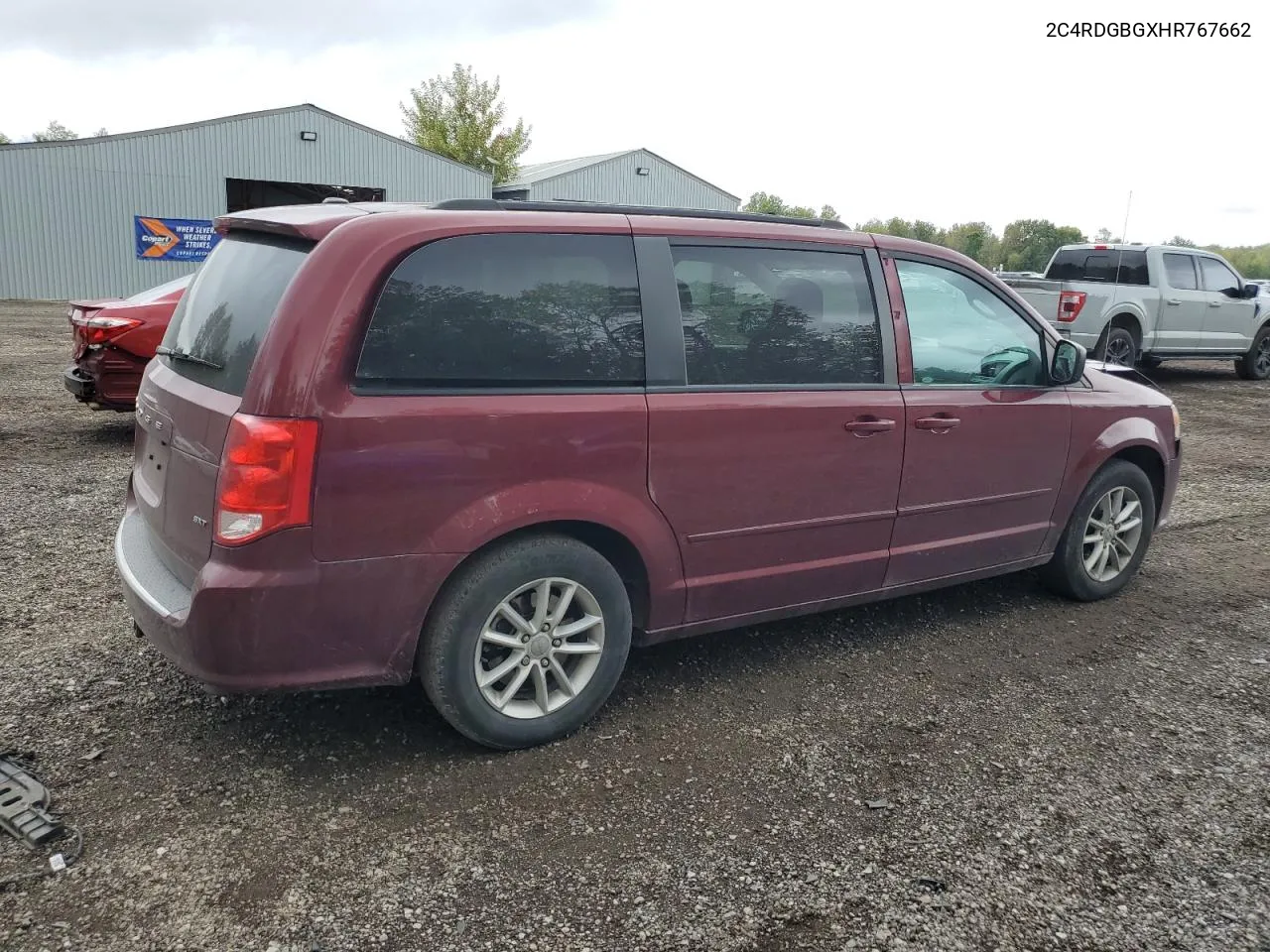 2017 Dodge Grand Caravan Se VIN: 2C4RDGBGXHR767662 Lot: 71125994