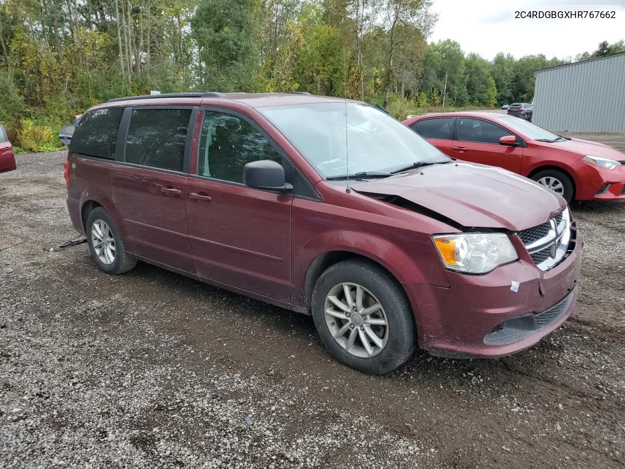 2017 Dodge Grand Caravan Se VIN: 2C4RDGBGXHR767662 Lot: 71125994