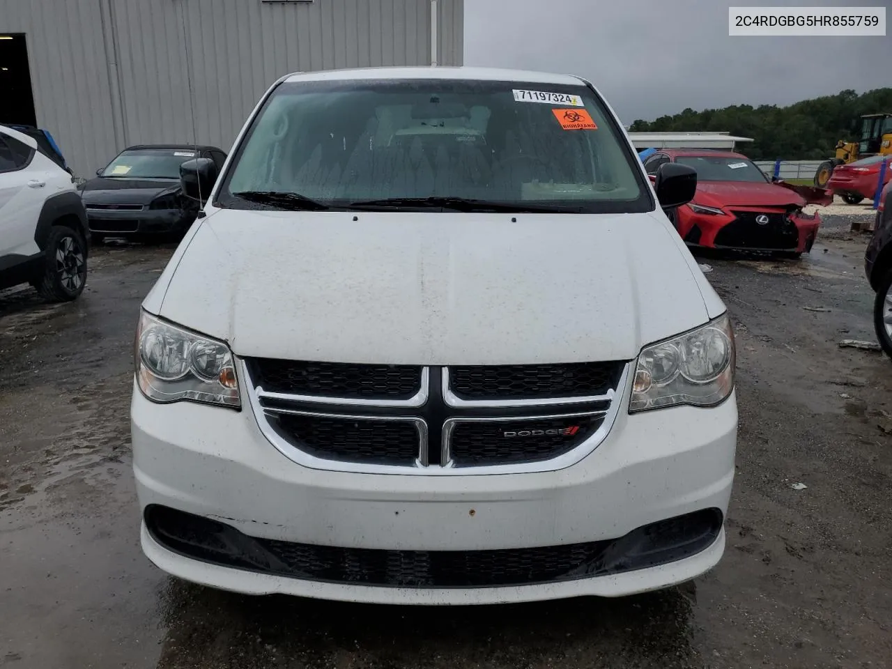 2C4RDGBG5HR855759 2017 Dodge Grand Caravan Se