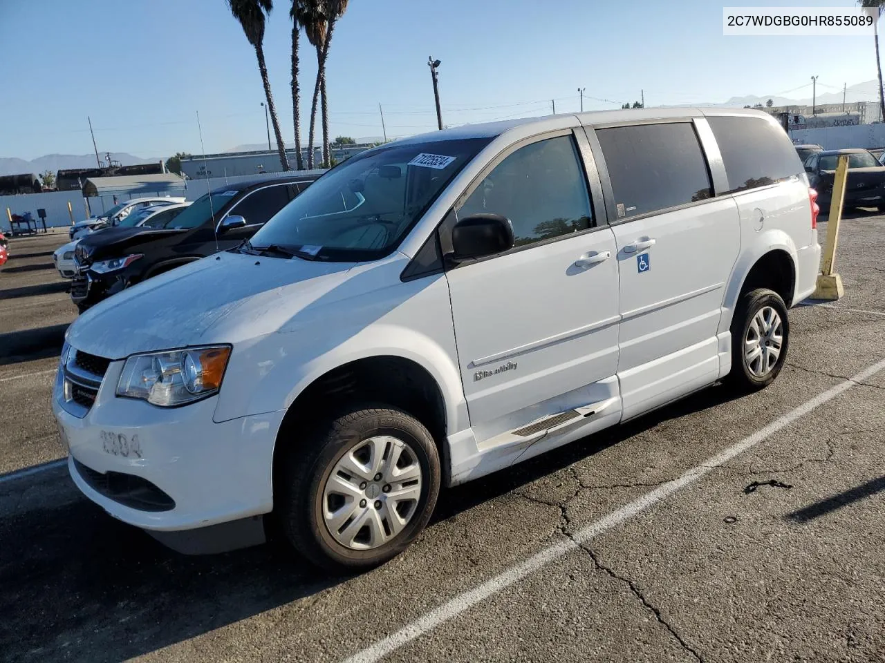 2017 Dodge Grand Caravan Se VIN: 2C7WDGBG0HR855089 Lot: 71225524