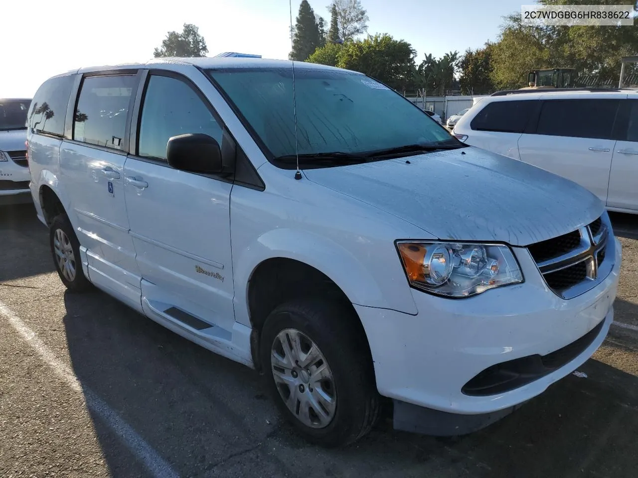 2017 Dodge Grand Caravan Se VIN: 2C7WDGBG6HR838622 Lot: 71225894