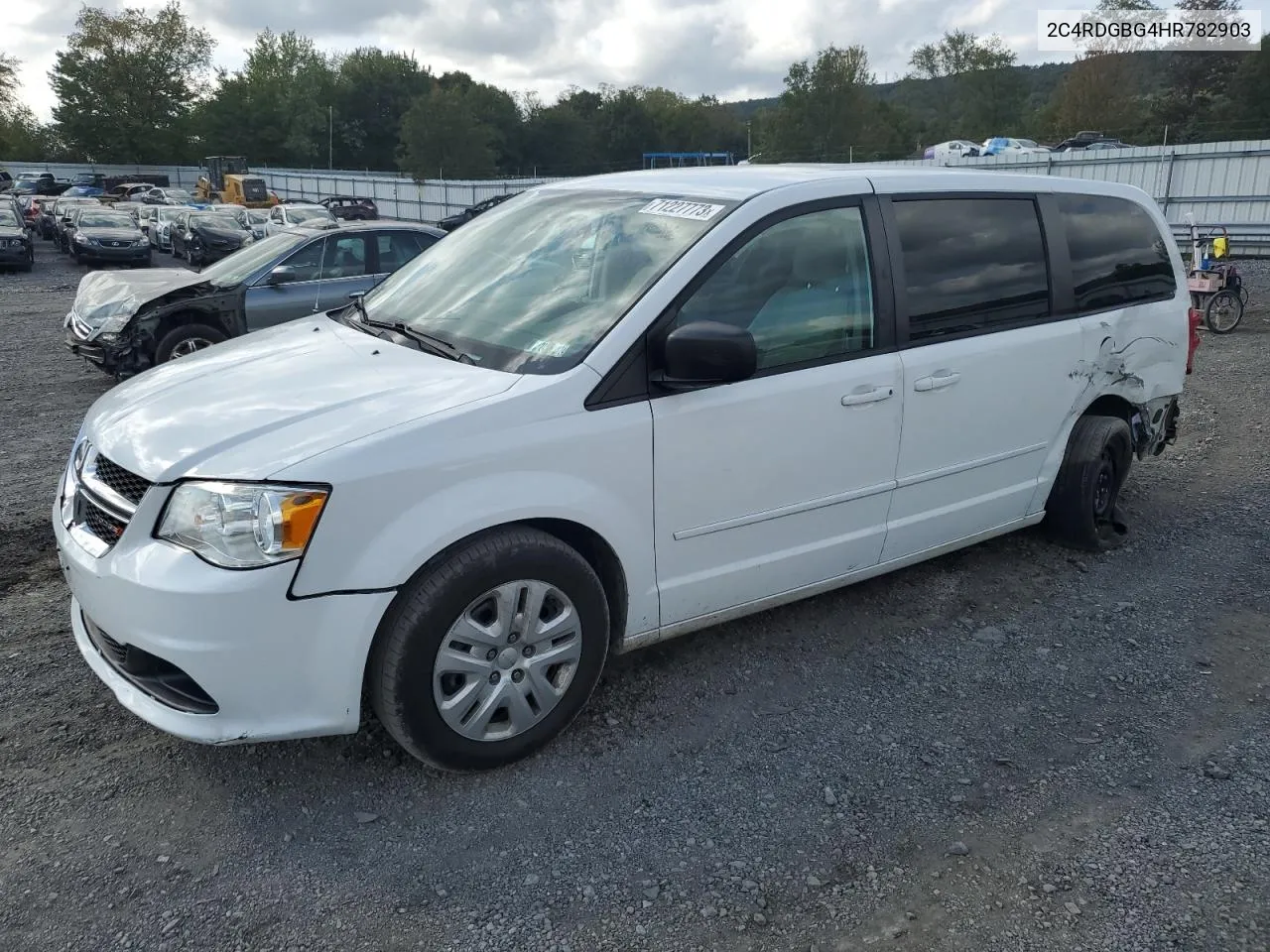 2017 Dodge Grand Caravan Se VIN: 2C4RDGBG4HR782903 Lot: 71227773