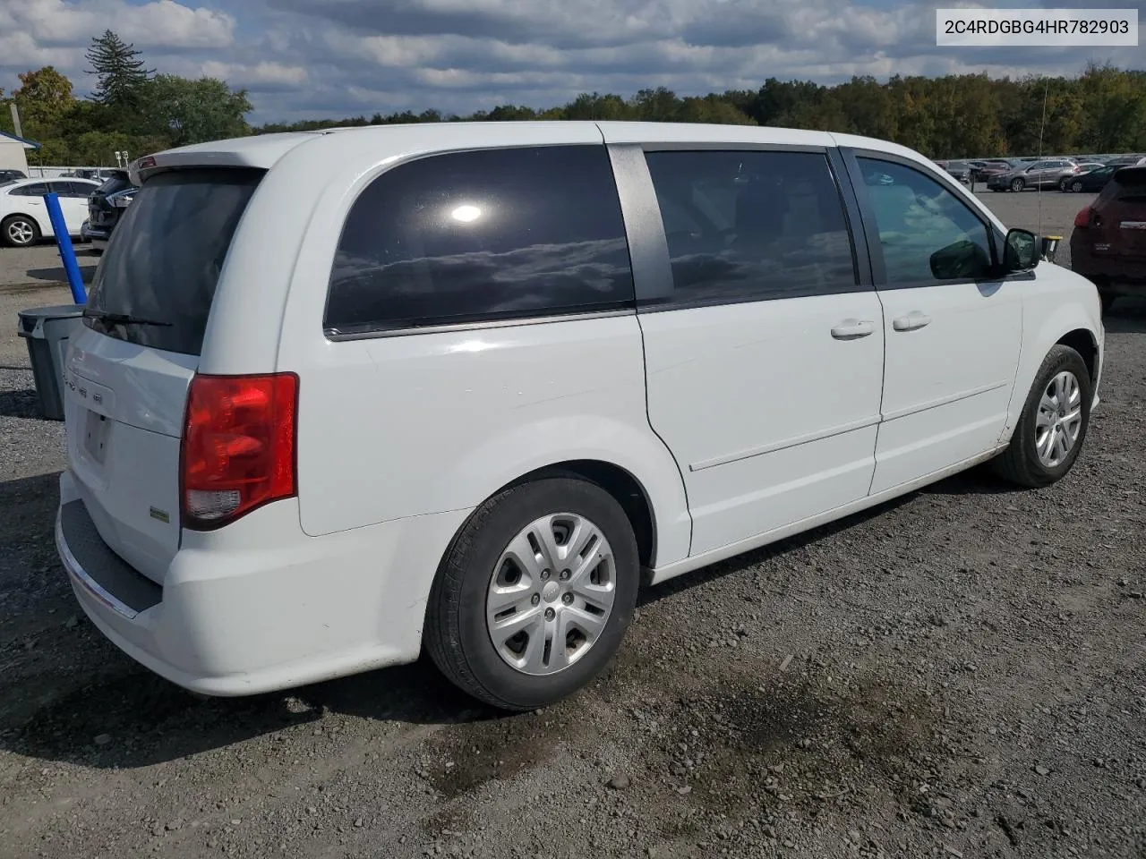 2017 Dodge Grand Caravan Se VIN: 2C4RDGBG4HR782903 Lot: 71227773