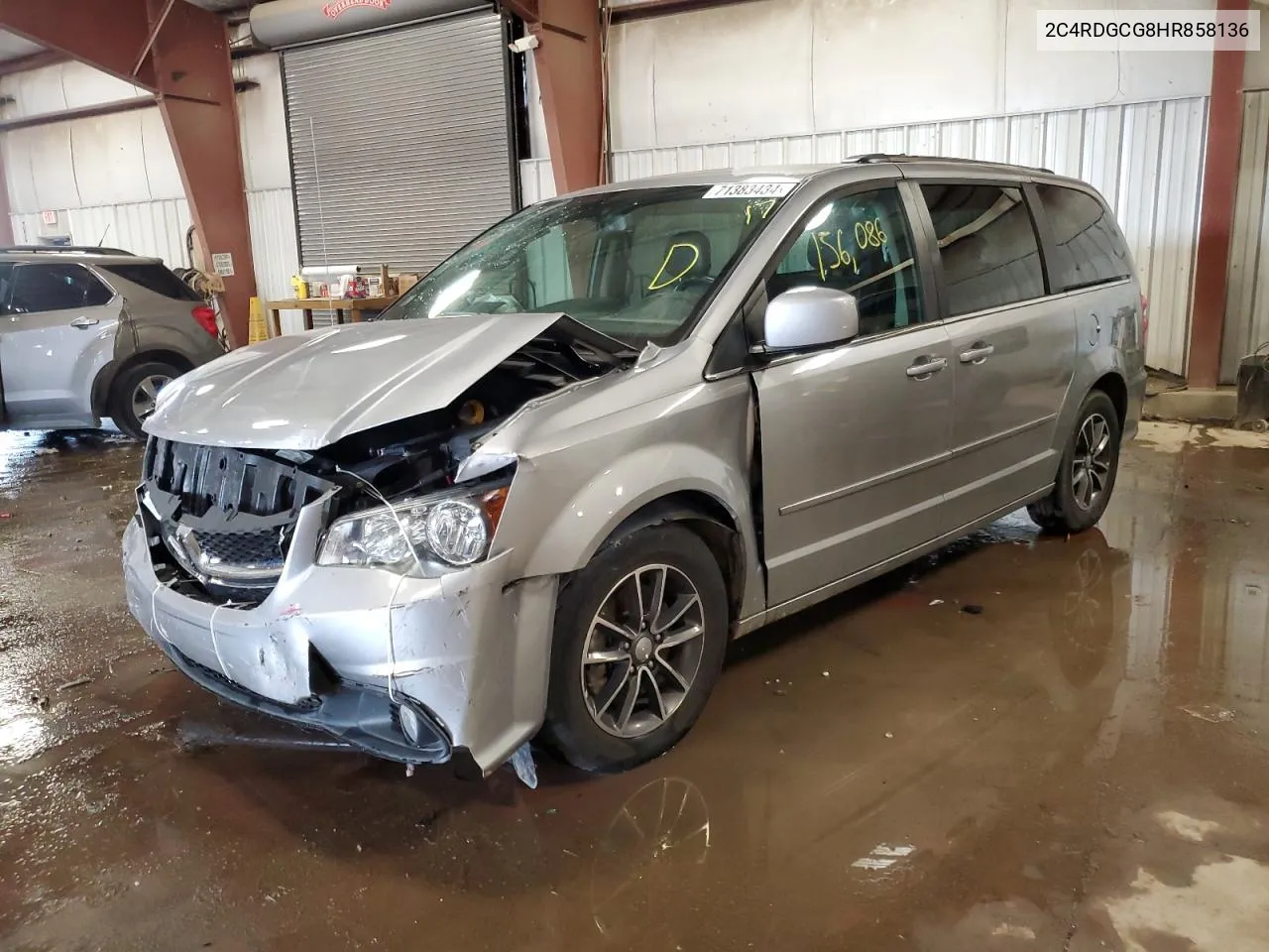 2C4RDGCG8HR858136 2017 Dodge Grand Caravan Sxt