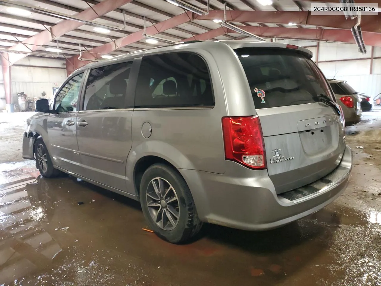 2017 Dodge Grand Caravan Sxt VIN: 2C4RDGCG8HR858136 Lot: 71383434