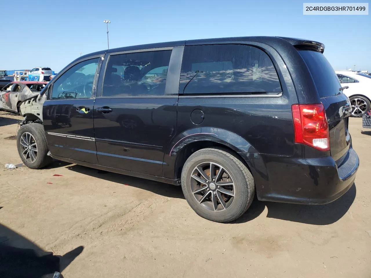 2C4RDGBG3HR701499 2017 Dodge Grand Caravan Se