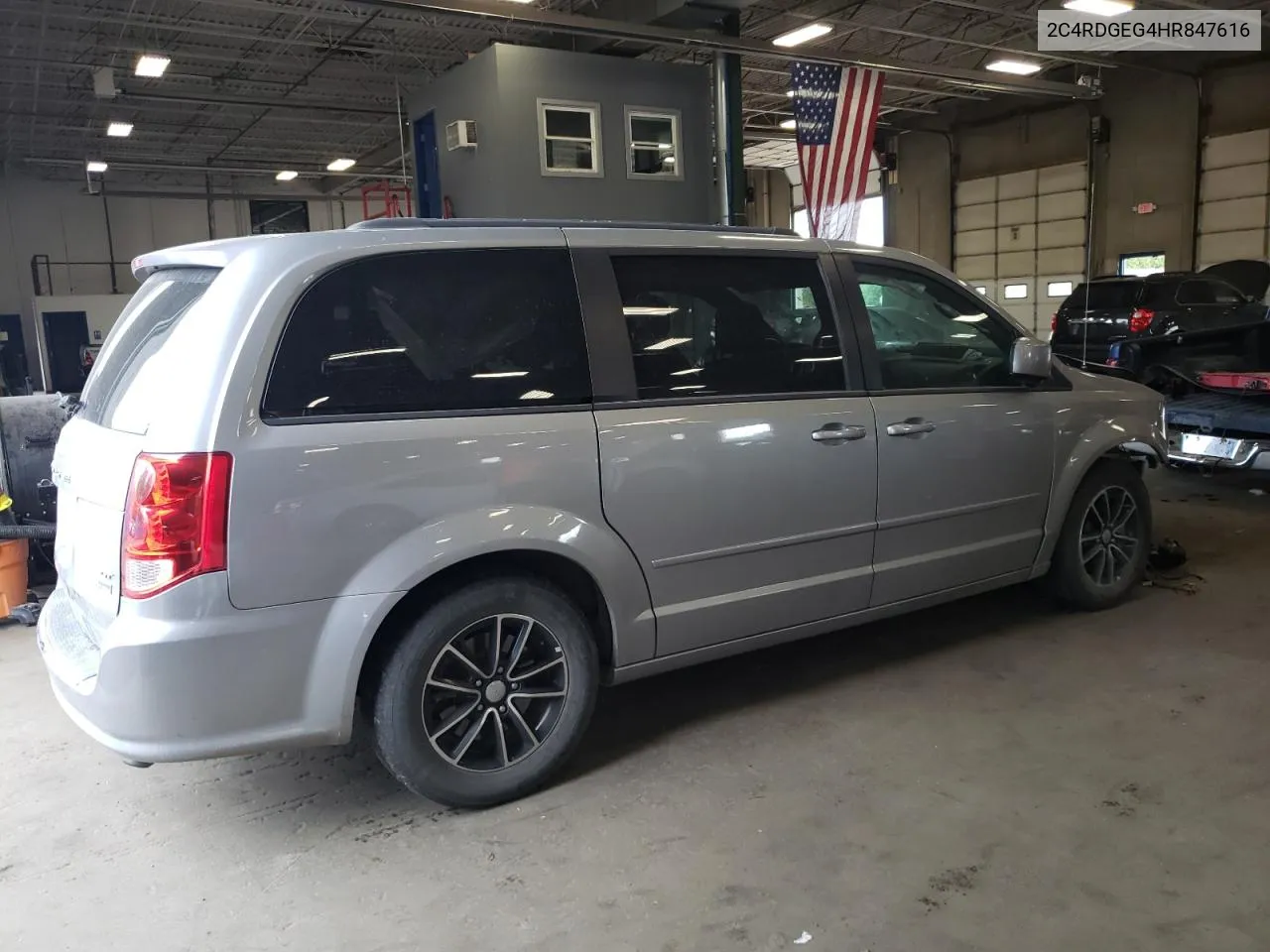 2017 Dodge Grand Caravan Gt VIN: 2C4RDGEG4HR847616 Lot: 71570984