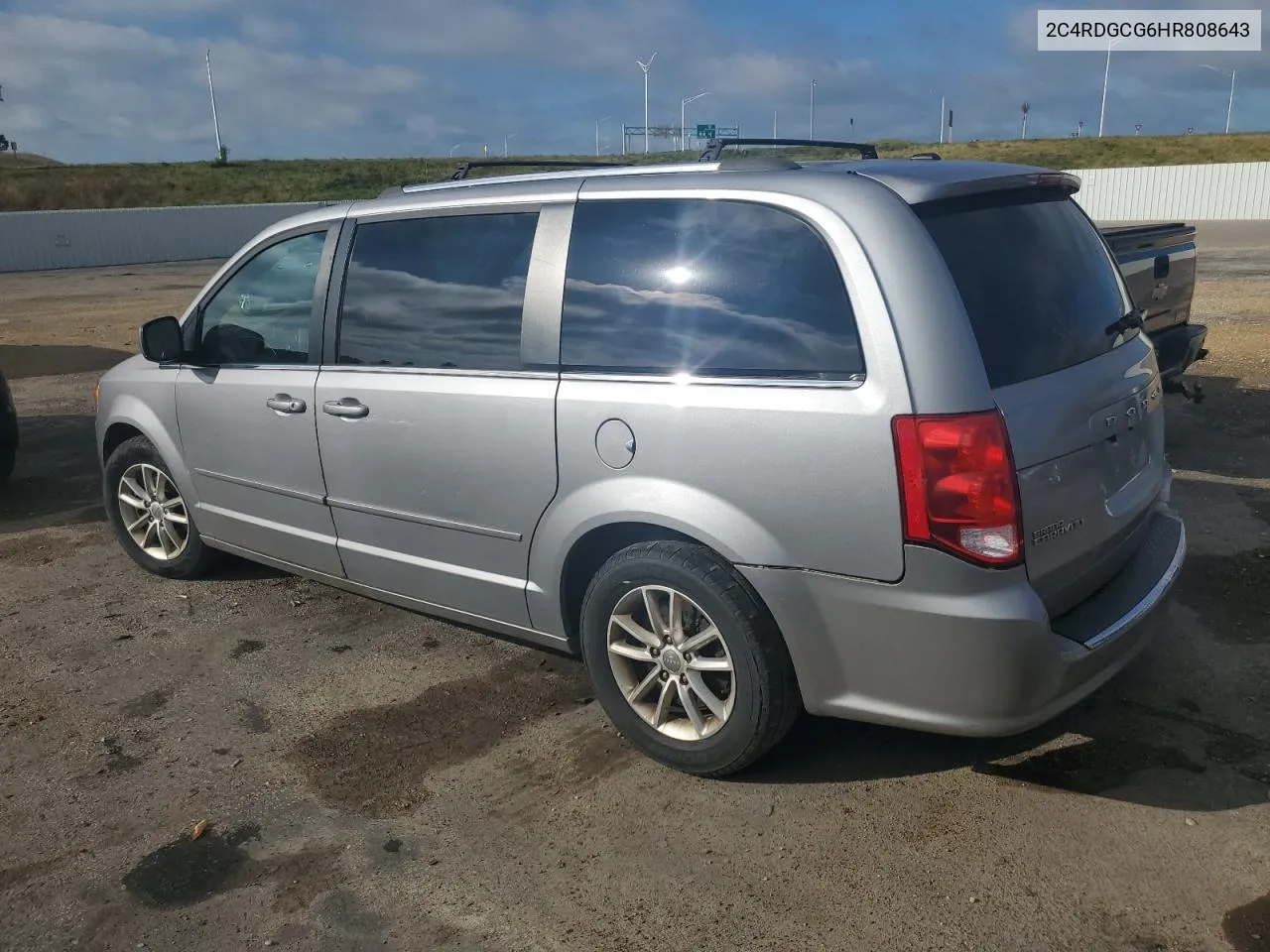 2017 Dodge Grand Caravan Sxt VIN: 2C4RDGCG6HR808643 Lot: 71601304