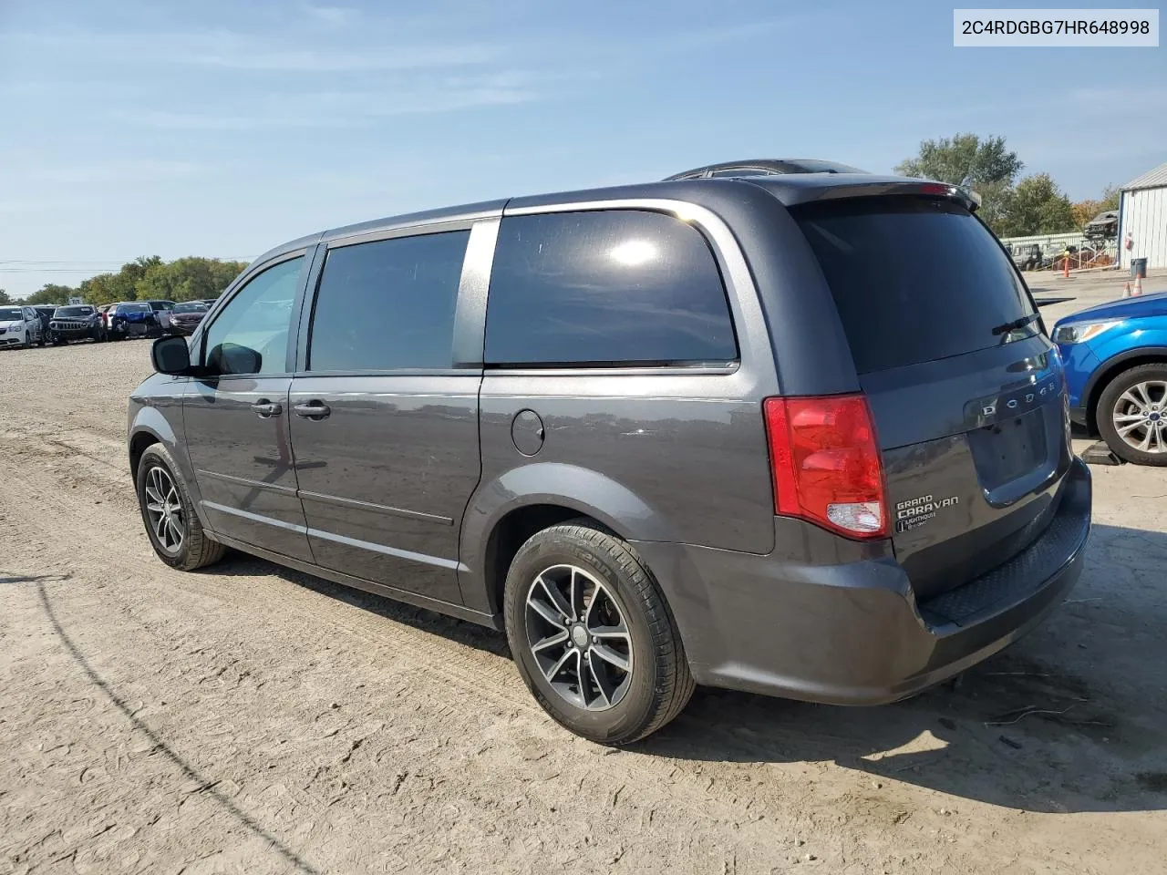 2017 Dodge Grand Caravan Se VIN: 2C4RDGBG7HR648998 Lot: 71723044