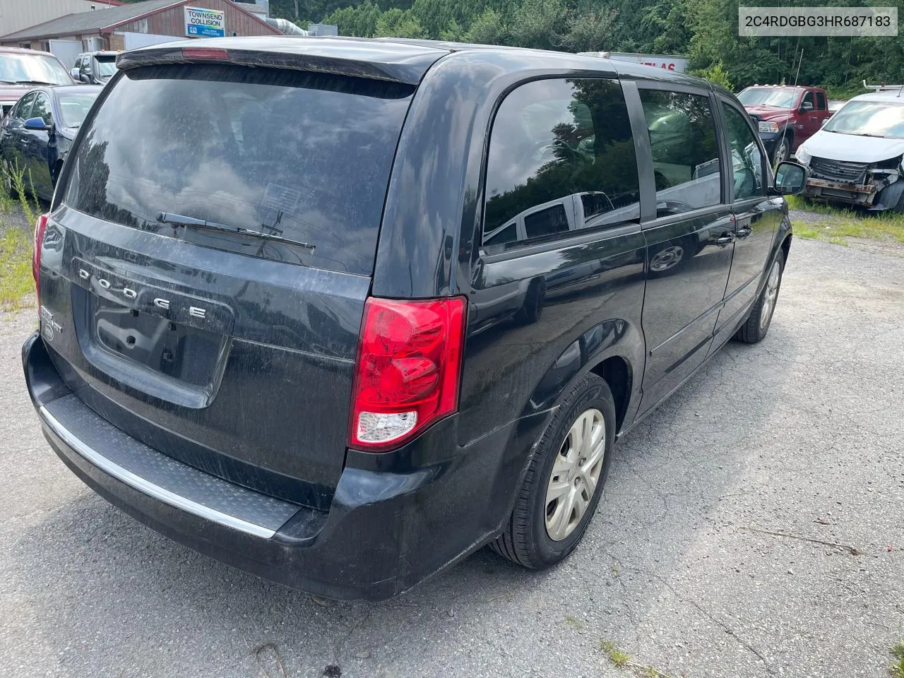 2C4RDGBG3HR687183 2017 Dodge Grand Caravan Se